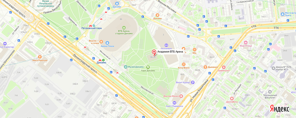 Москва, Ленинградский<br> проспект, 36, стр.29